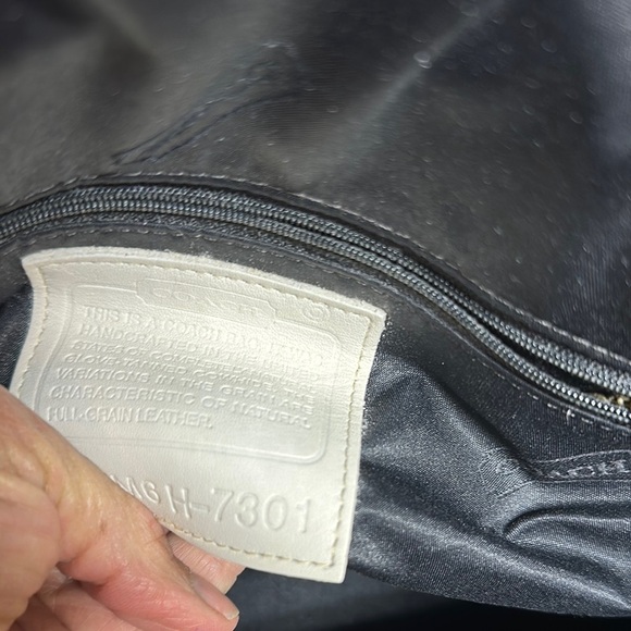 Vintage Rare! Coach Vintage Classic Legacy Flap #7301 with Dustbag - Picture 9 of 16